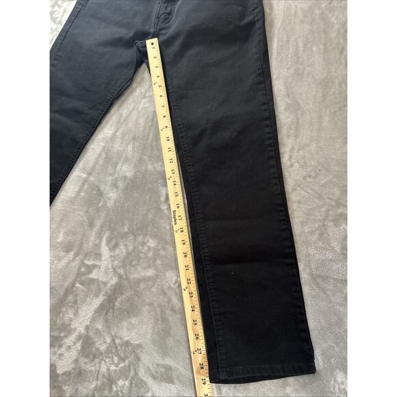 Levis 541 Mens Size 31x30 Black Jeans Dark Wash Straight Leg - Picture 6 of 13